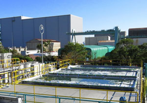 屋外培養試験プラント