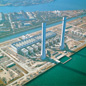 複合発電プラント用排熱回収ボイラ（HRSG）