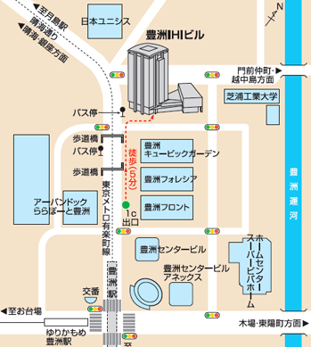現地案内図