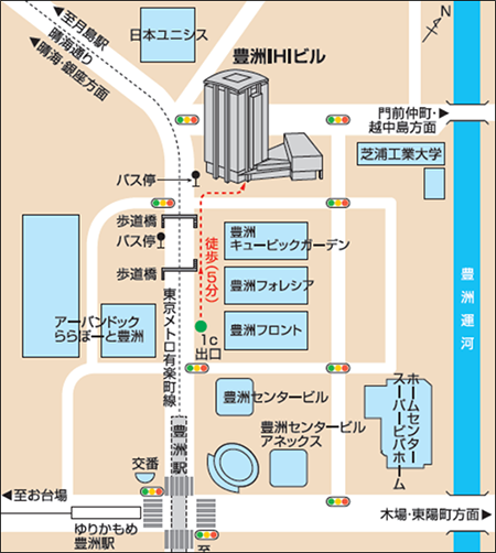 現地案内図