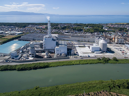 鈴川エネルギーセンター株式会社殿　鈴川エネルギーセンター火力発電所　外観