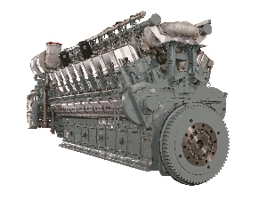 設置予定のガスエンジン「12V28AGS」（出力4000kW，（株）IHI原動機 製）