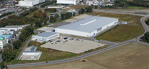 鶴ヶ島工場の外観写真