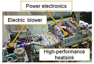 世界初，航空機用100kW級高出力パワーエレクトロニクスの空冷化に成功