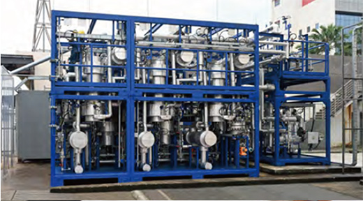 IHI’s direct synthesis test unit deployed in ISCE2 campus