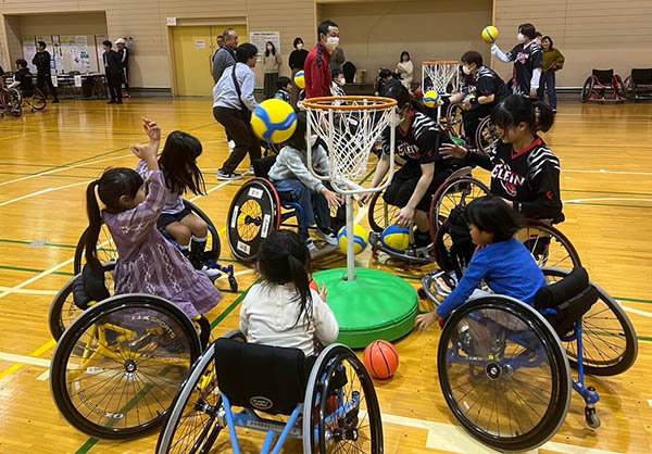 Children greatly enjoyed scoring