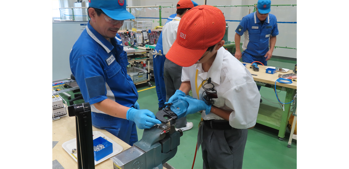 Workplace experience: Akishima Office, Mizuho Works, in Akishima City, Tokyo