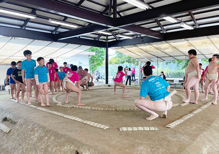 The tournament in progress