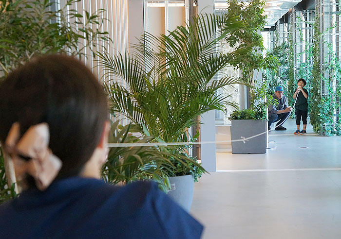 How far apart can we hear?