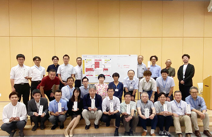 Participating employees from each department