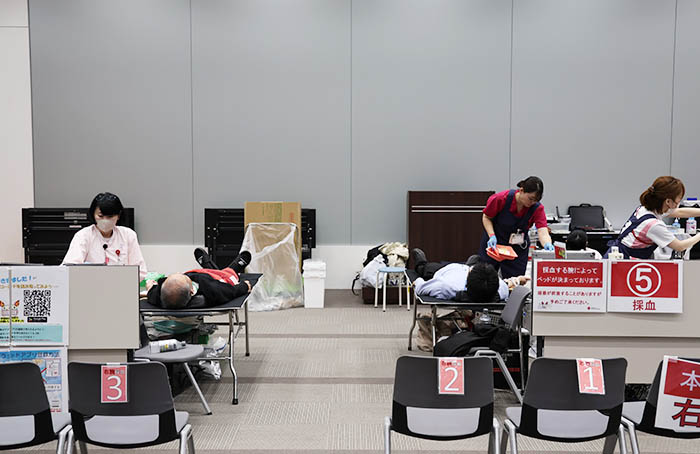 Blood Donation Event (Toyosu Head Office)