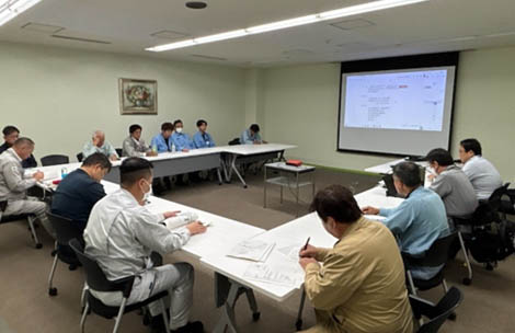 協力業者との安全衛生協議会開催