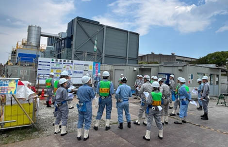安全衛生パトロールの実施