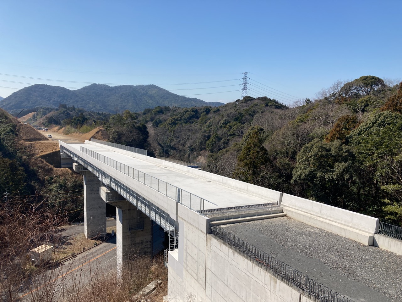 平成３０－３１年度　高知南IC　Aランプ第１橋上部工事