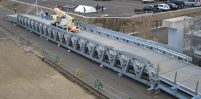 応急組立橋（40ｍ級）製造