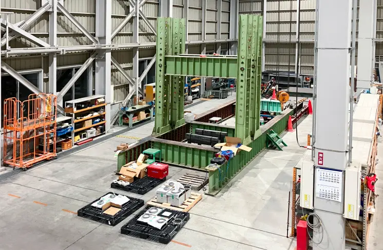 構内（構造試験エリア）