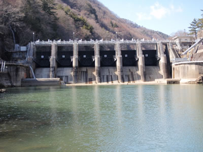 Tokiwa Dam Hydropower Station