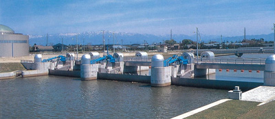 Shibatagawa Channnel Weir