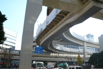 首都高速中央環状線西新宿JCT：SJ32