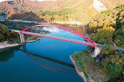 中津川橋 補修工事