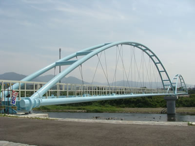 米之津水管橋  