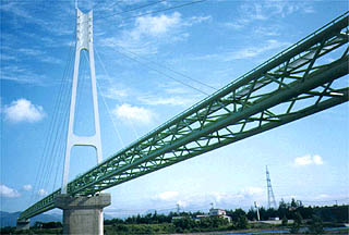 仁井田水管橋 