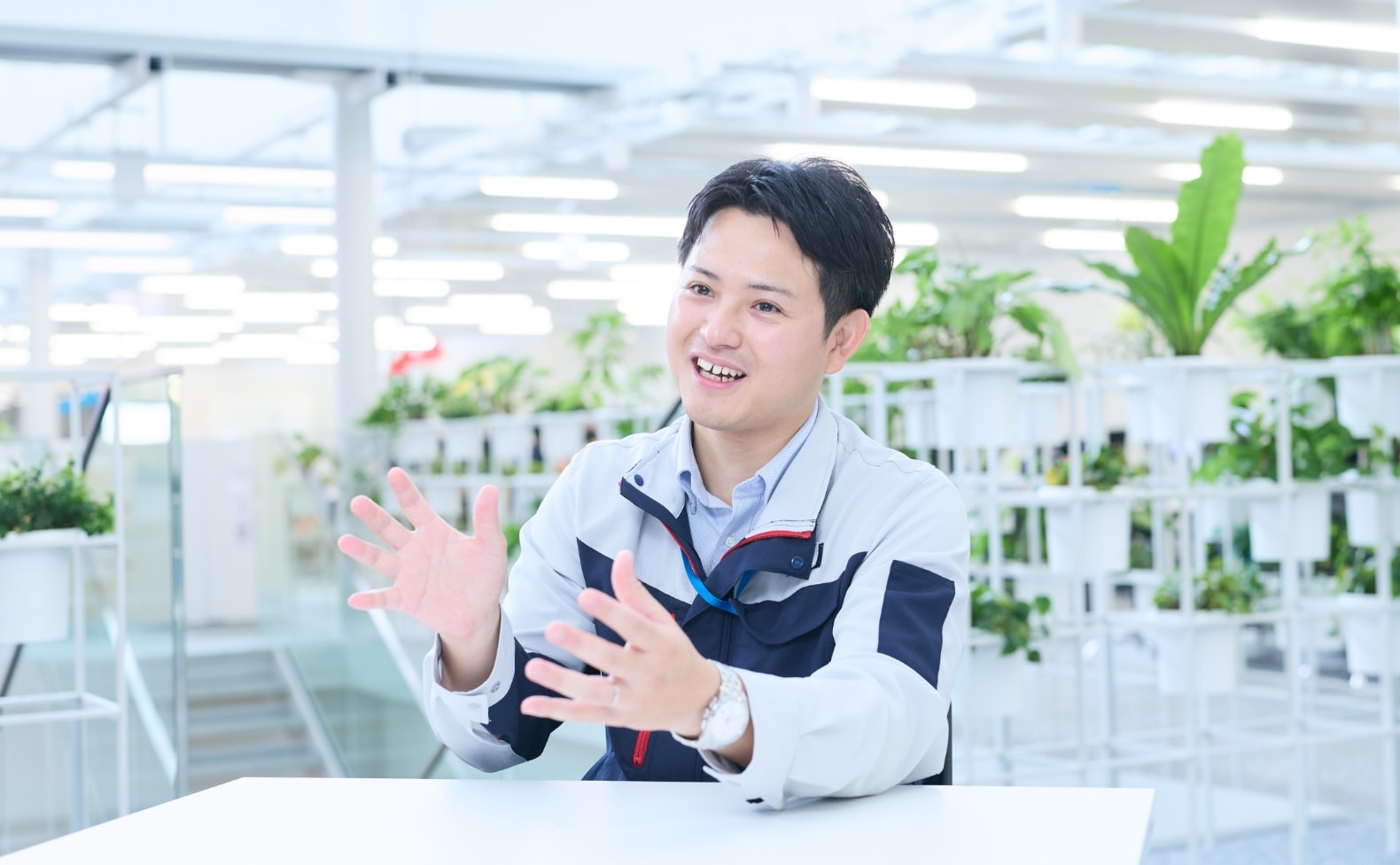 スケールの大きな構造物の設計に関わる仕事に、ロマンを感じた。