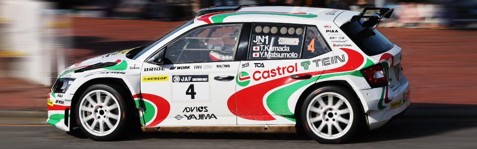 全日本ラリー選手権イメージ写真