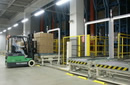 Product shipping area