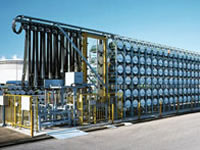 Outdoor automated warehouses/retrieval systems for hazardous materials