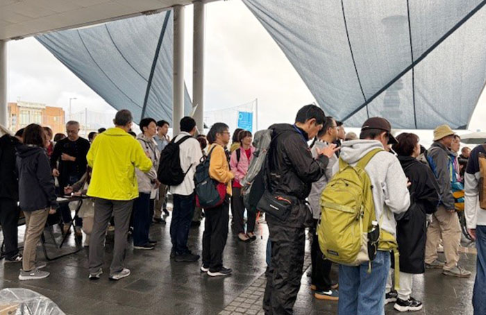 各企業のボランティアメンバー