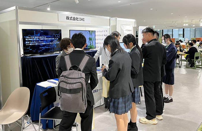 IHI展示ブースの様子