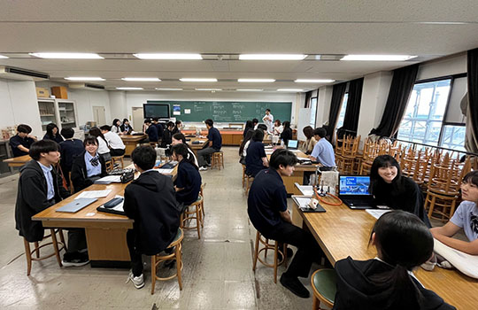 対話ワークでは活発な意見交換がありました
