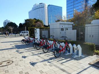 江東区臨海部コミュニティサイクル実証実験への参加について ~豊洲など江東区エリアでのCO2削減に向けた取り組み~ 江東区臨海部コミュニティサイクル実証実験への参加について ~豊洲など江東区エリアでのCO2削減に向けた取り組み~