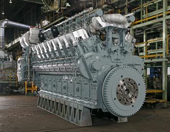 韓国STX社向けに環境負荷を低減した火花点火方式中速ガスエンジン「18V28AGS」の初号機を出荷 韓国STX社向けに環境負荷を低減した火花点火方式中速ガスエンジン「18V28AGS」の初号機を出荷