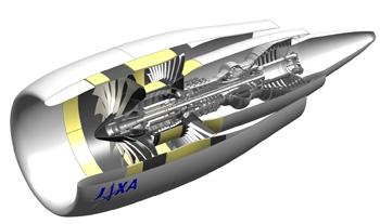 JAXA aFJRプロジェクト目標エンジン(提供:JAXA) JAXA aFJRプロジェクト目標エンジン(提供:JAXA)
