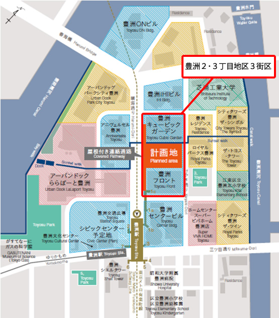 ワンフロア1 390坪 敷地緑化率44 の環境共生型免震高機能オフィスが誕生 豊洲フォレシア 竣工 商業ゾーン 8月28日 グランドオープン 社会基盤 海洋 14年度 ニュース 株式会社ihi