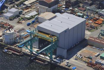 加圧水型原子力発電所(PWR)向け 蒸気発生器(SG)の製造新工場が完成 加圧水型原子力発電所(PWR)向け 蒸気発生器(SG)の製造新工場が完成