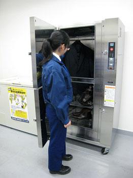 空港内の動物検疫所にオゾン殺菌ロッカーを9台納入 空港内の動物検疫所にオゾン殺菌ロッカーを9台納入