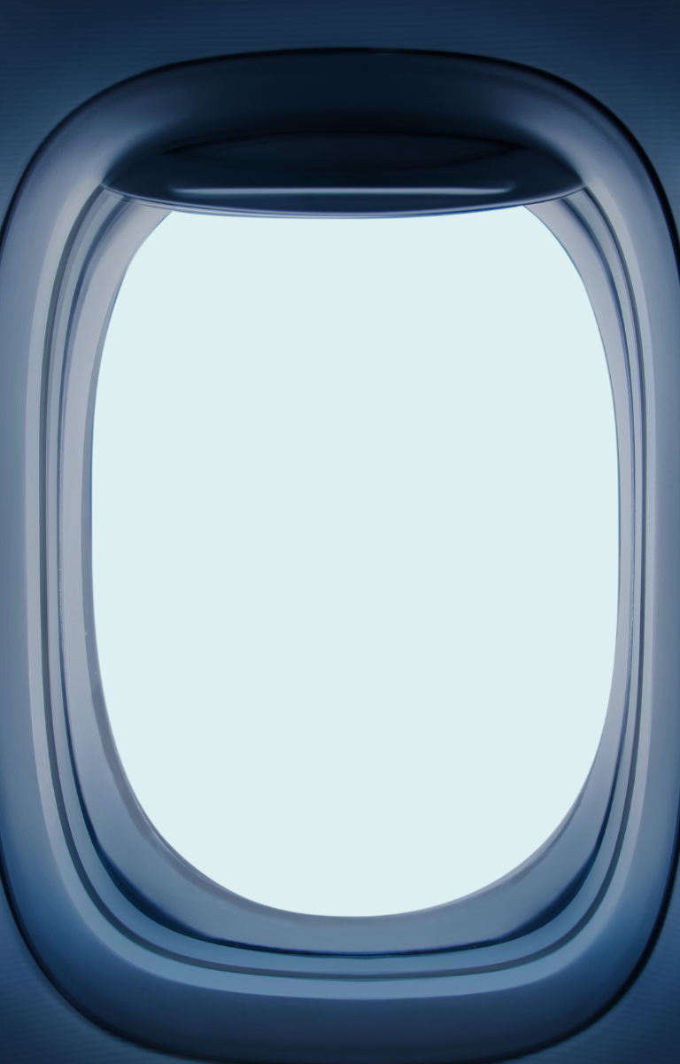 飛行機の窓